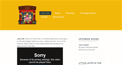 Desktop Screenshot of littlelaffsny.com